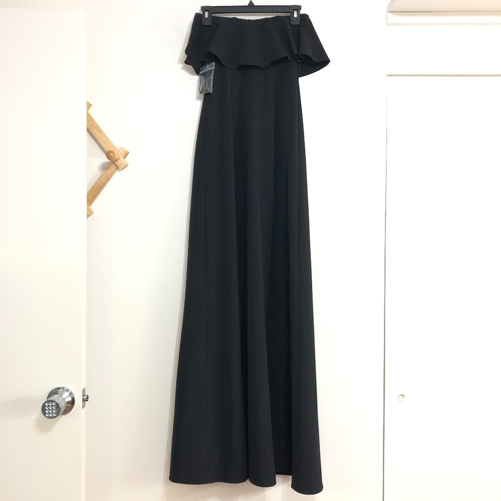 Show Me Your MuMu Monaco Ruffle Gown - Picture 8 of 10